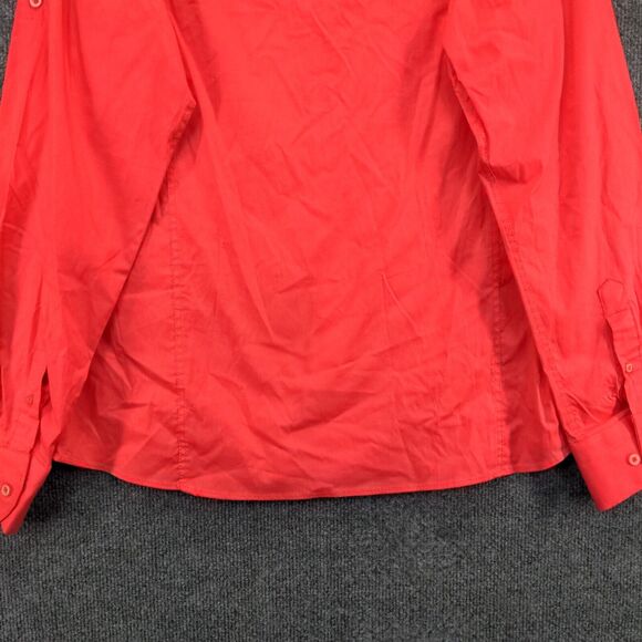 Amongst Others Men's Button Up Shirt Pink XL Long Sleeve Cotton Blend Casual - Picture 7 of 12